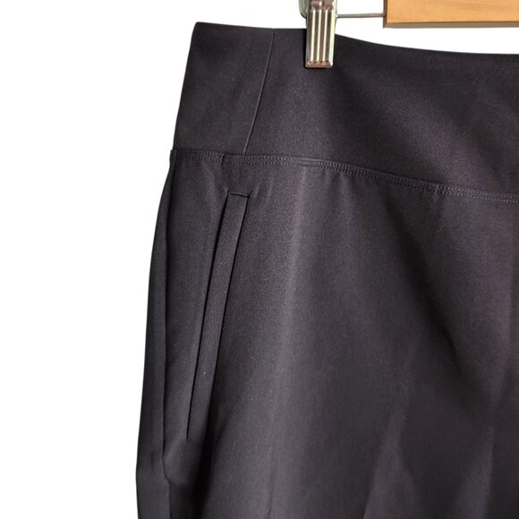 Athleta Pants Black 18 Women's Endless High Rise Pant Pockets Office Commute - Picture 4 of 10
